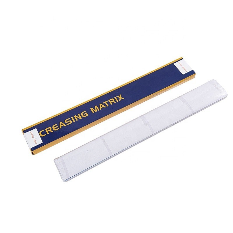 Ручная резка матриц для скрещивания 0,5 x 1,5 мм для картонной импортируемой ленты и клея