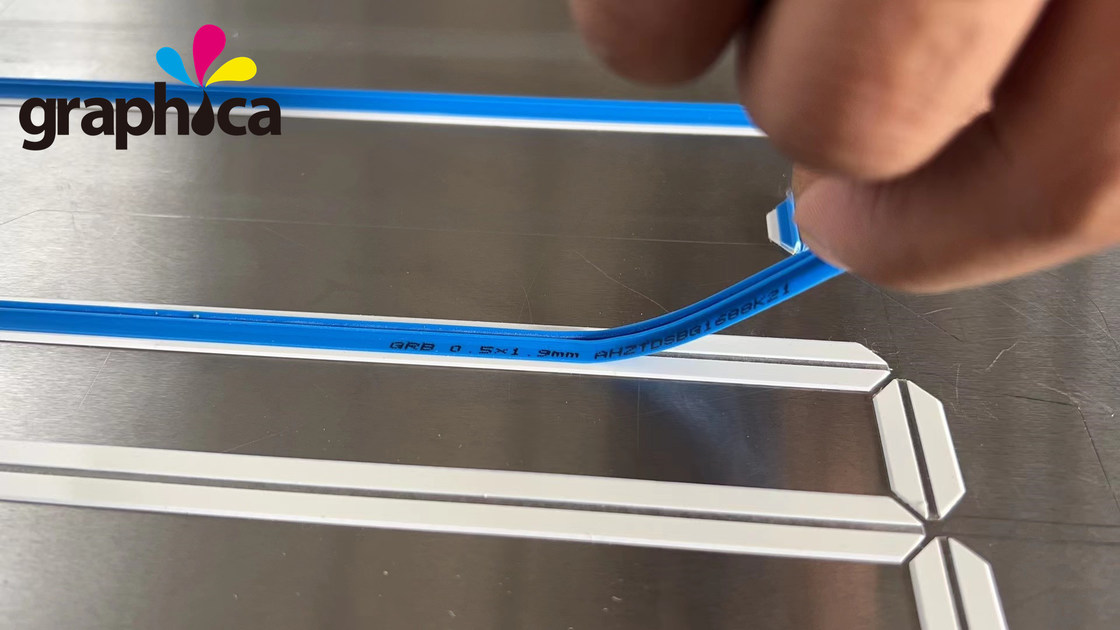 Сертифицированная CE GRB 0,3x 1,2 мм матрица для нанесения клея для бумажной упаковки и печати