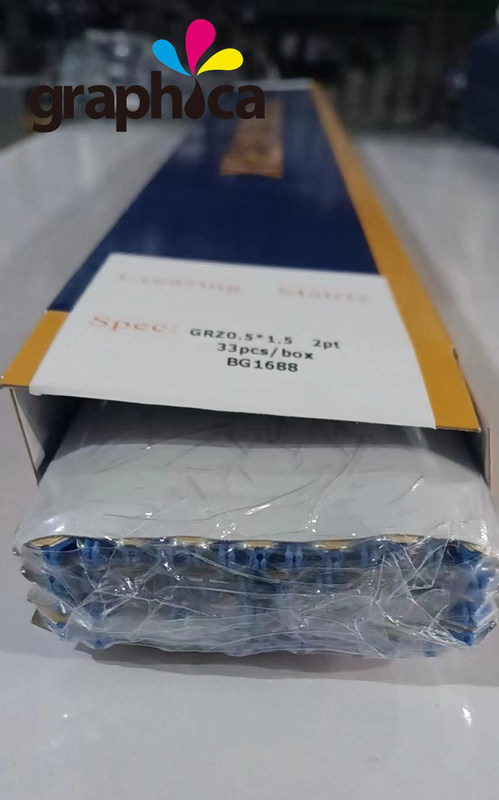 Сертифицированная CE GRB 0,3x 1,2 мм матрица для нанесения клея для бумажной упаковки и печати