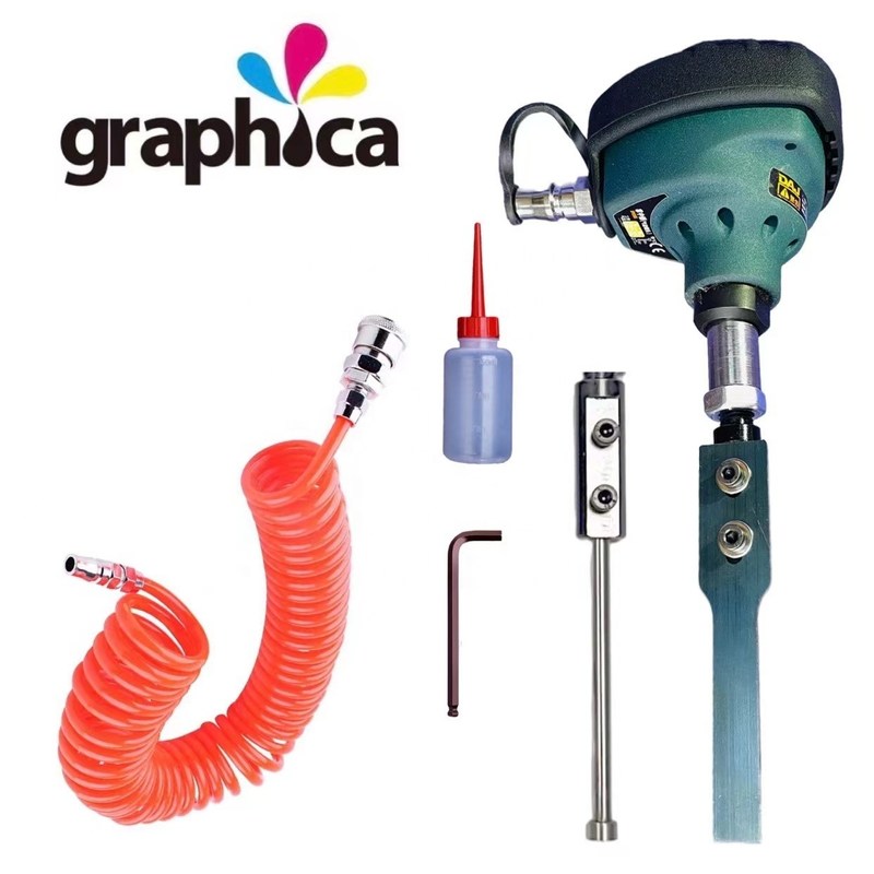 Пневматический портативный инструмент для очистки внутренних отверстий для графической резки