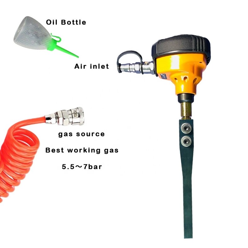 Пневматический портативный инструмент для очистки внутренних отверстий для графической резки