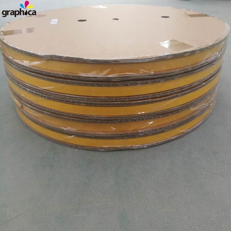 Графическая резка на матрице в белом цвете 0,5 х 1,5 мм для изготовления картона