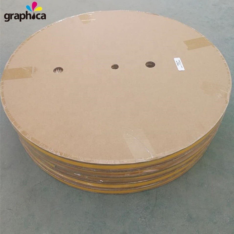 Графическая резка на матрице в белом цвете 0,5 х 1,5 мм для изготовления картона