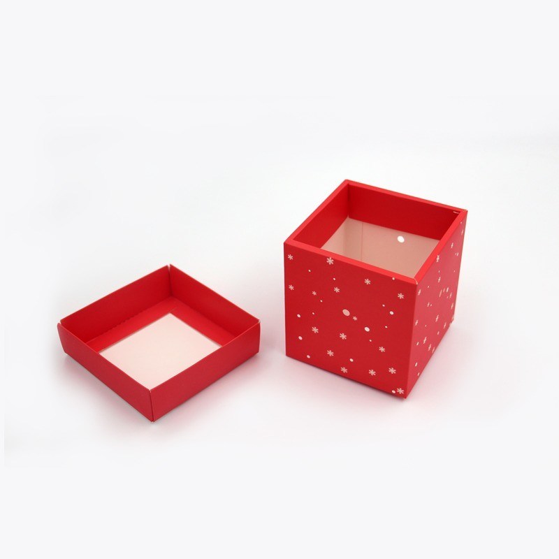 Экологически чистый яблочный подарочный ящик в канун Рождества